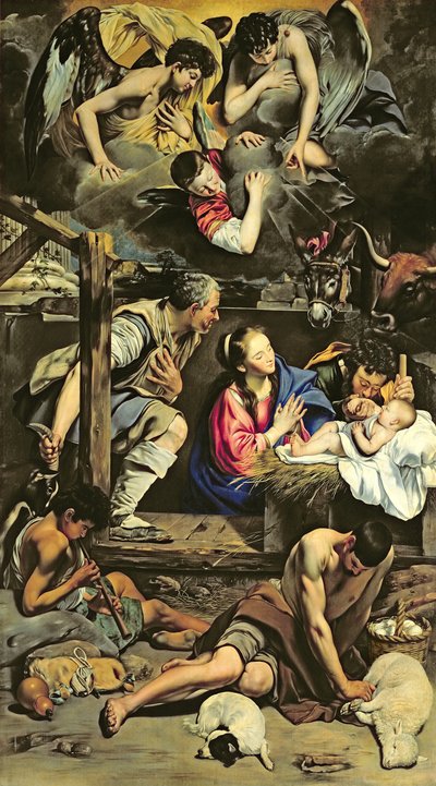 The Adoration of the Shepherds by Juan Bautista Maíno